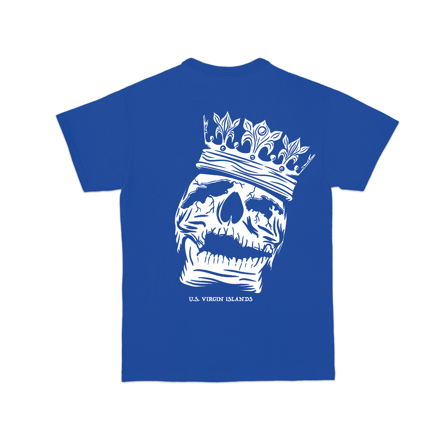 Blue Skull Tee